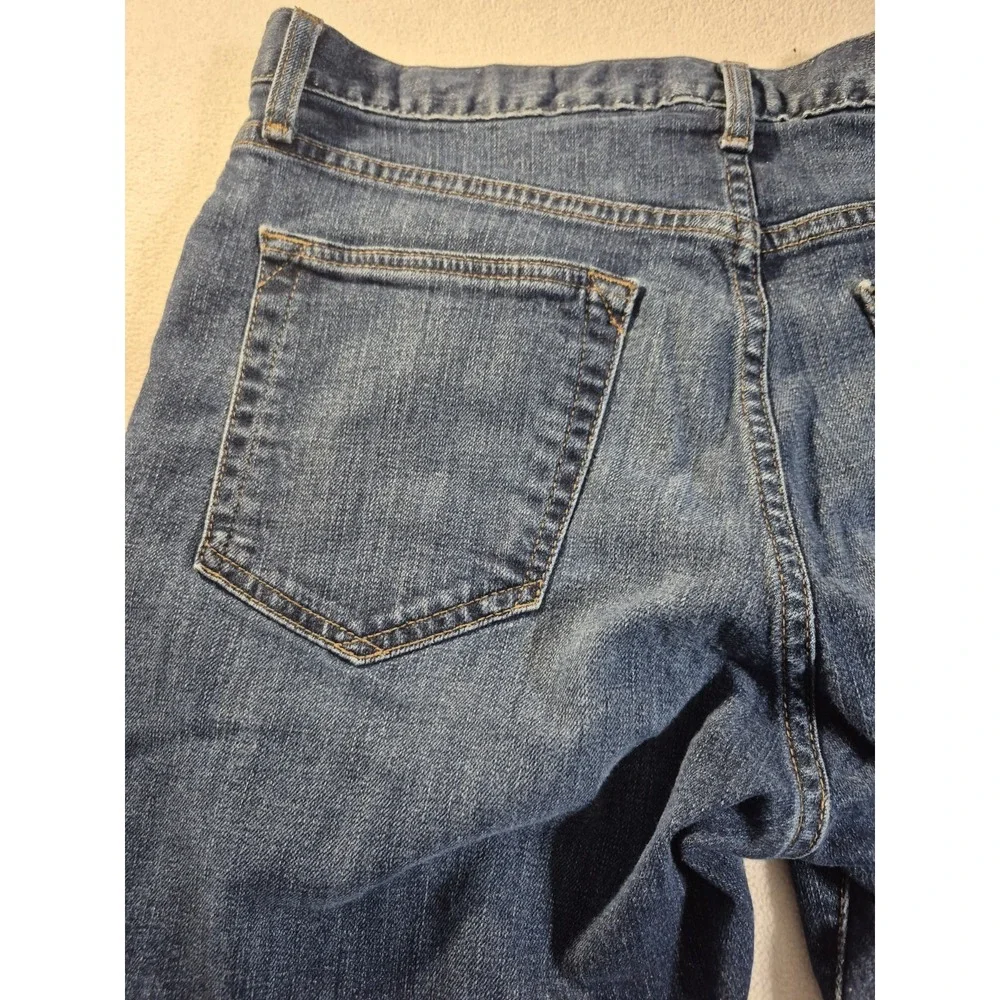Eddie Bauer Men's Blue Jeans Size 34x32 Straight Leg Denim Pants Specially Dyed